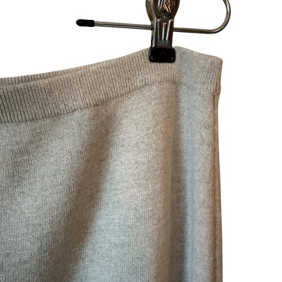 Eileen Fisher The Icons Washable Wool Crepe Pencil  Knee Skirt Sea Salt Neutral - Picture 15 of 16